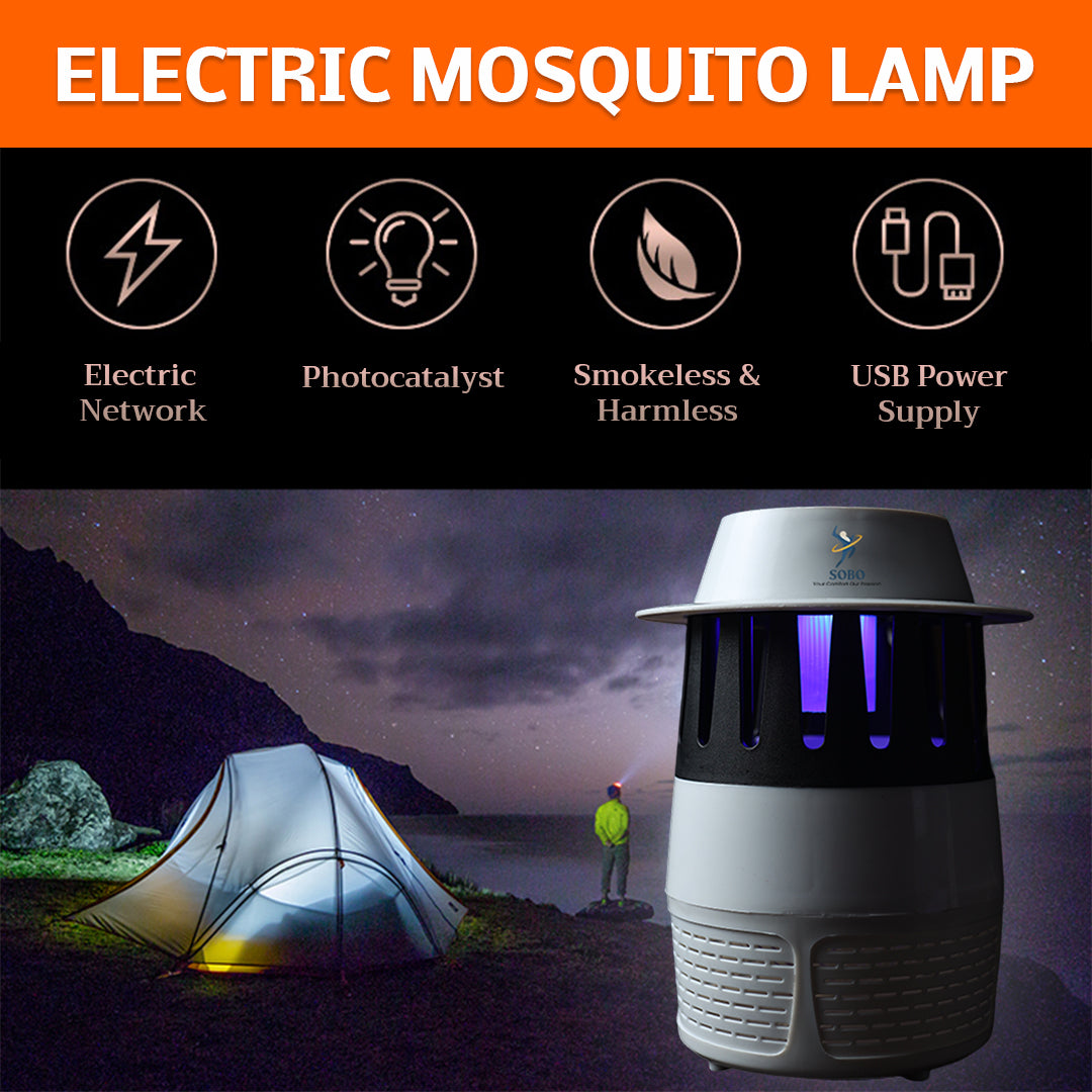 Strong Suction Fan Mosquito Killing Lamp