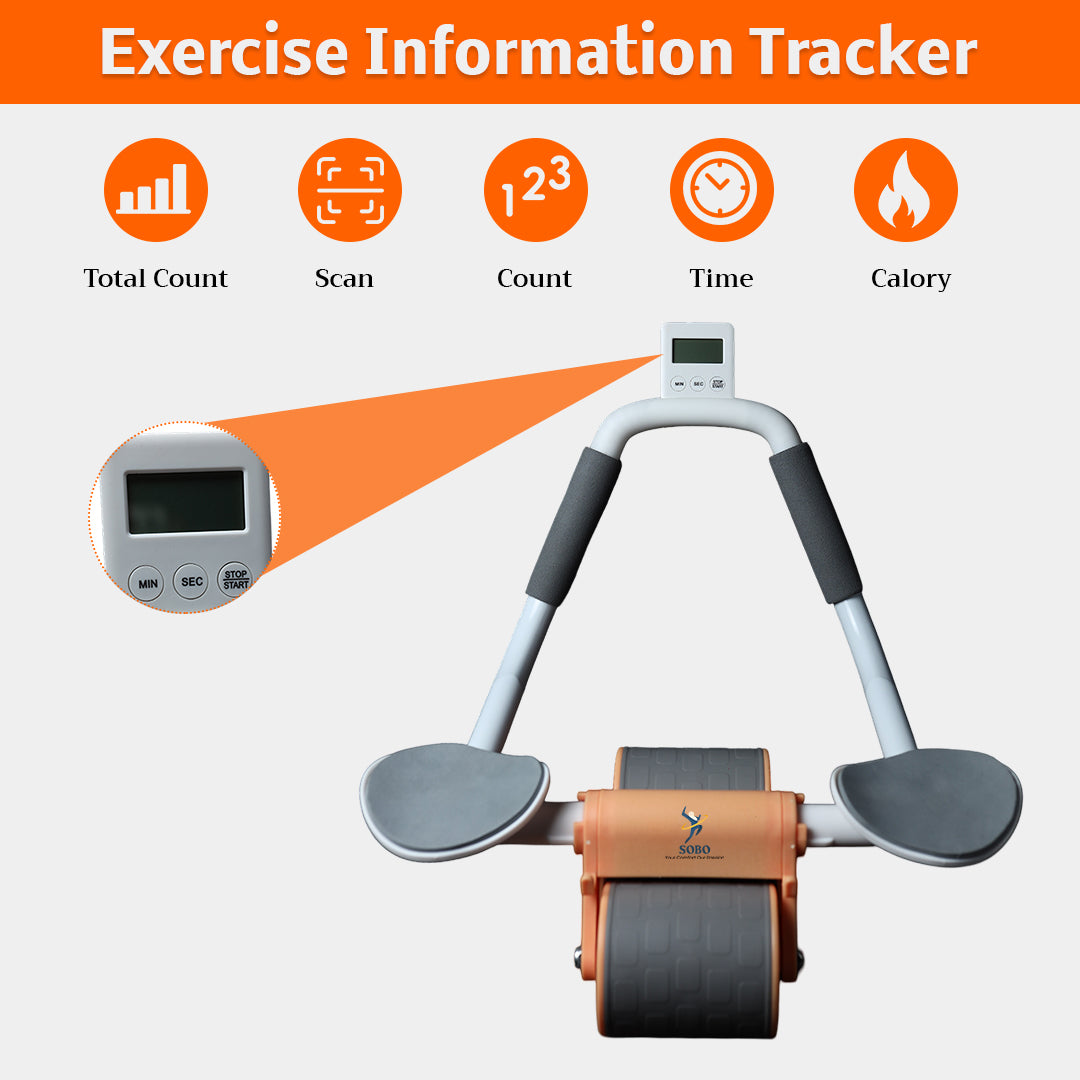 Double-Wheel Abdominal Roller
