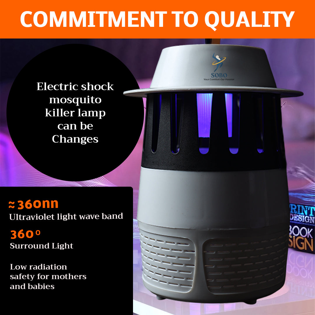 Strong Suction Fan Mosquito Killing Lamp