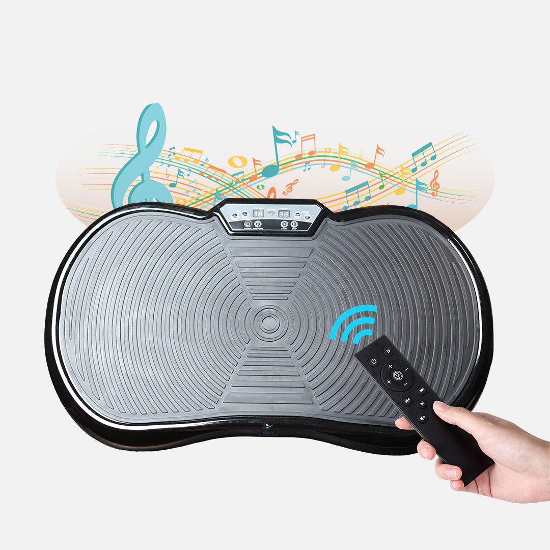 Vibration Plate For Calorie Burning - Black