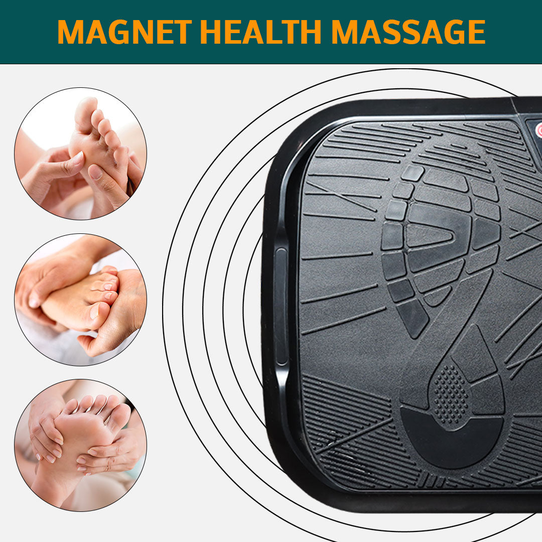 Vibration Plate For Calorie Burning - Shine Black