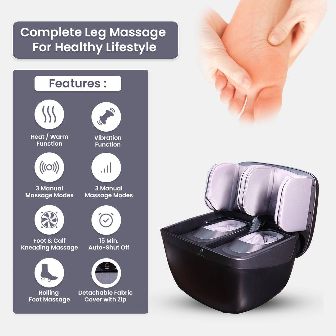 K-68 Foldable Complete Leg Massager