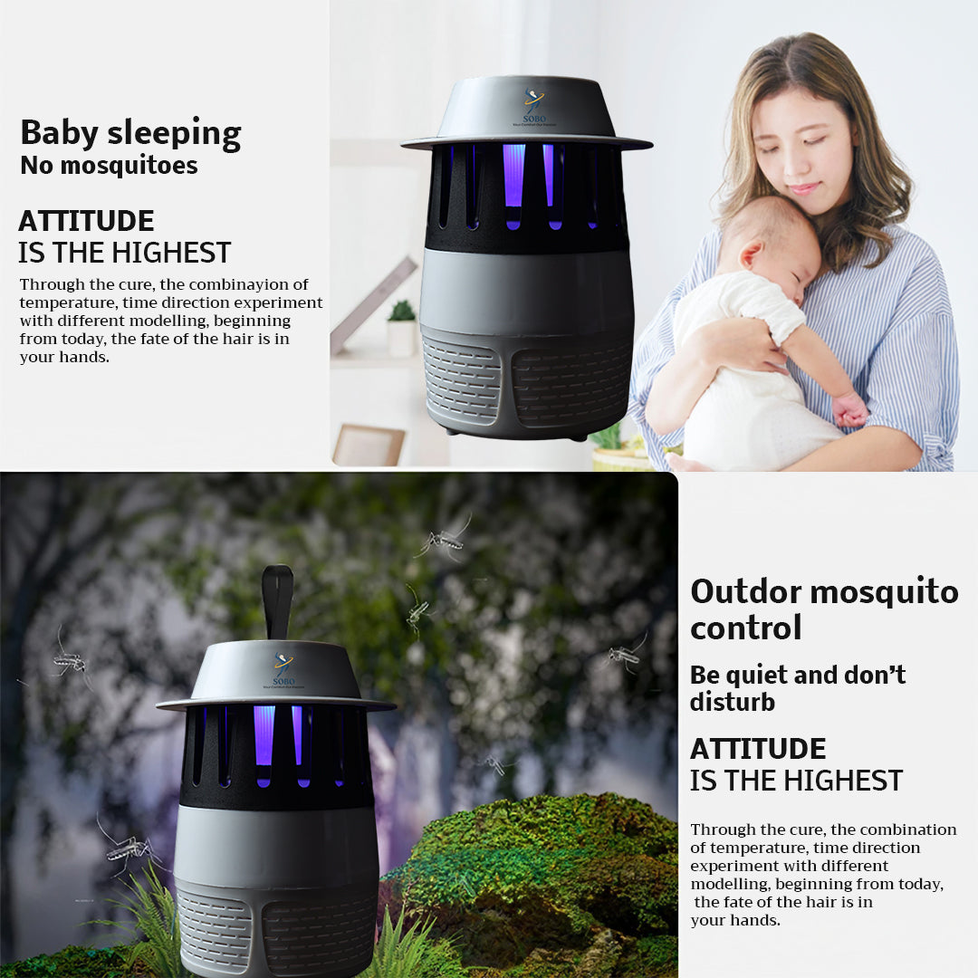 Strong Suction Fan Mosquito Killing Lamp