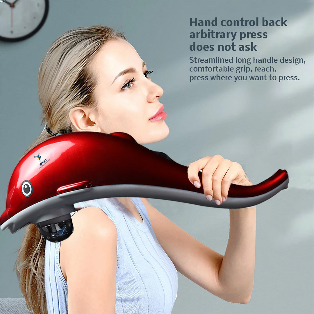 MP-3136F Dolphin Hand Held Full Body Massager