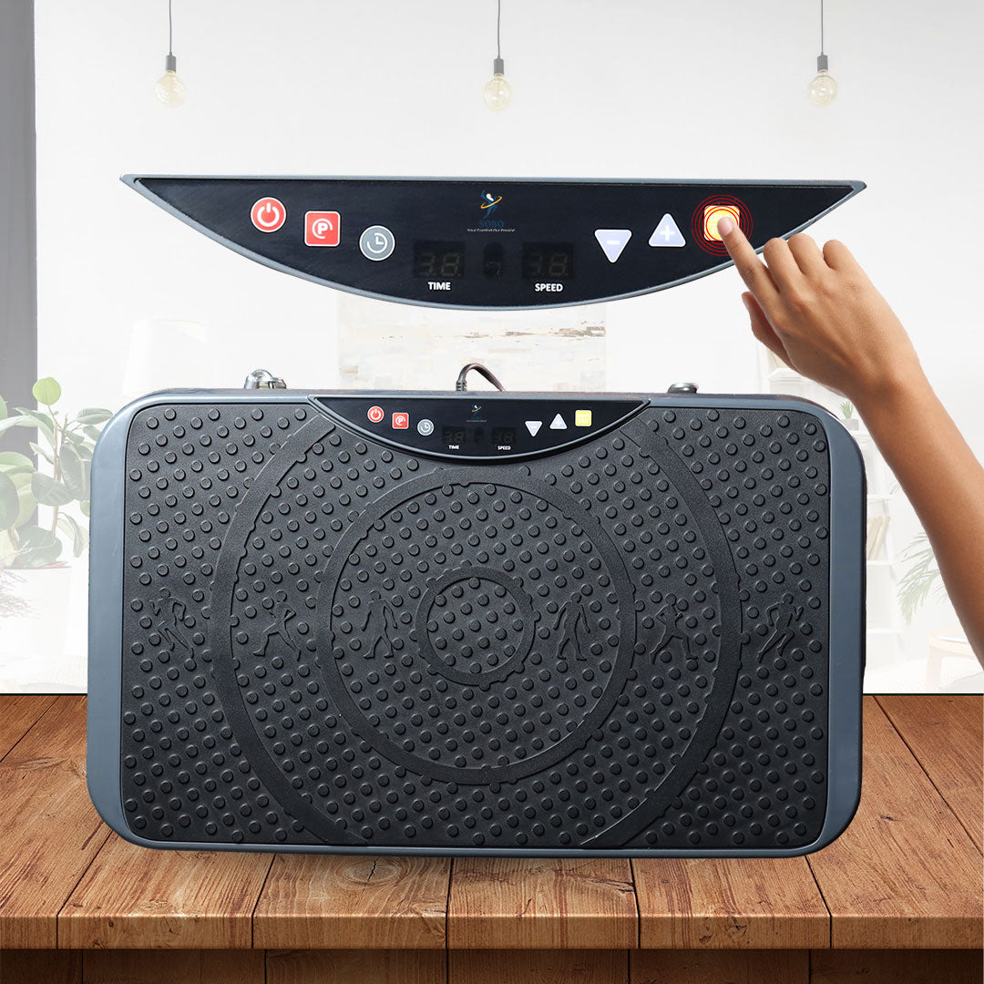 Vibration Plate For Calorie Burning - Grey