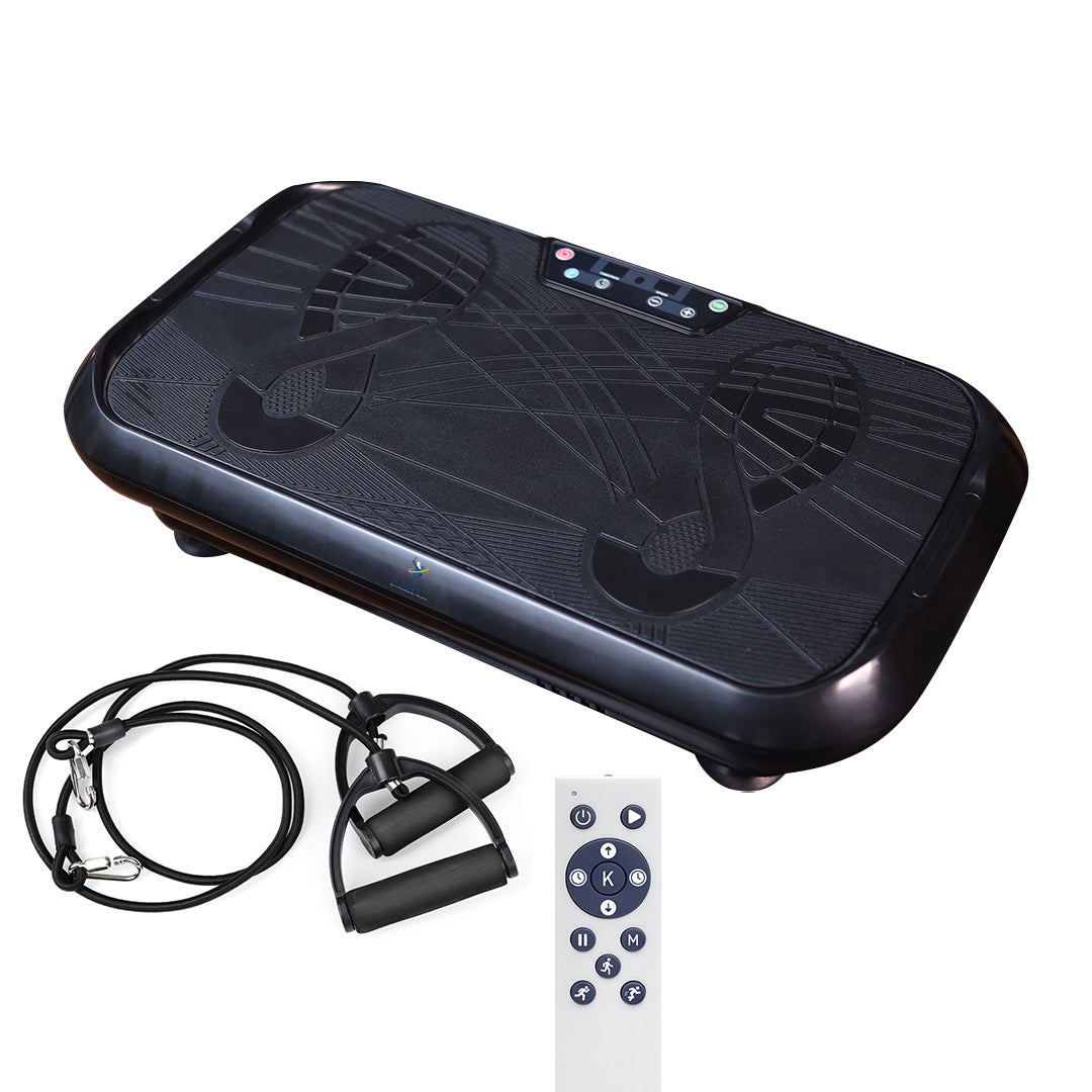 Vibration Plate For Calorie Burning - Shine Black