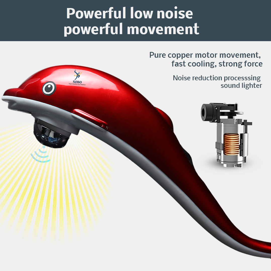 MP-3136F Dolphin Hand Held Full Body Massager