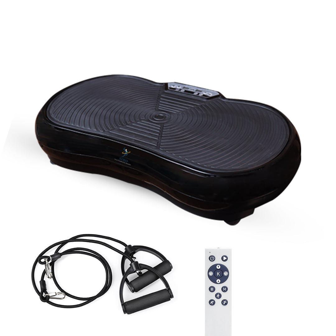 Vibration Plate For Calorie Burning - Black
