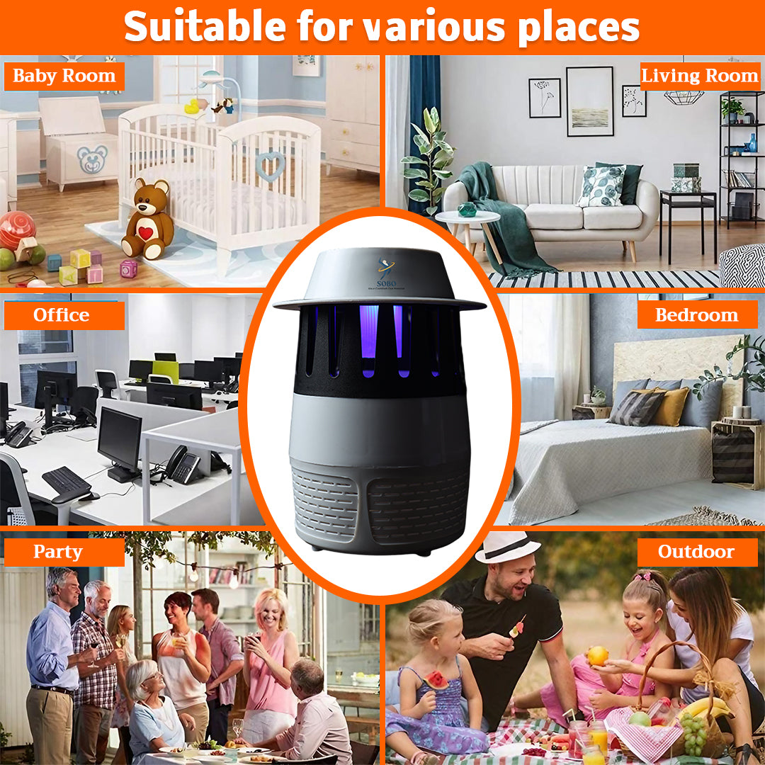 Strong Suction Fan Mosquito Killing Lamp