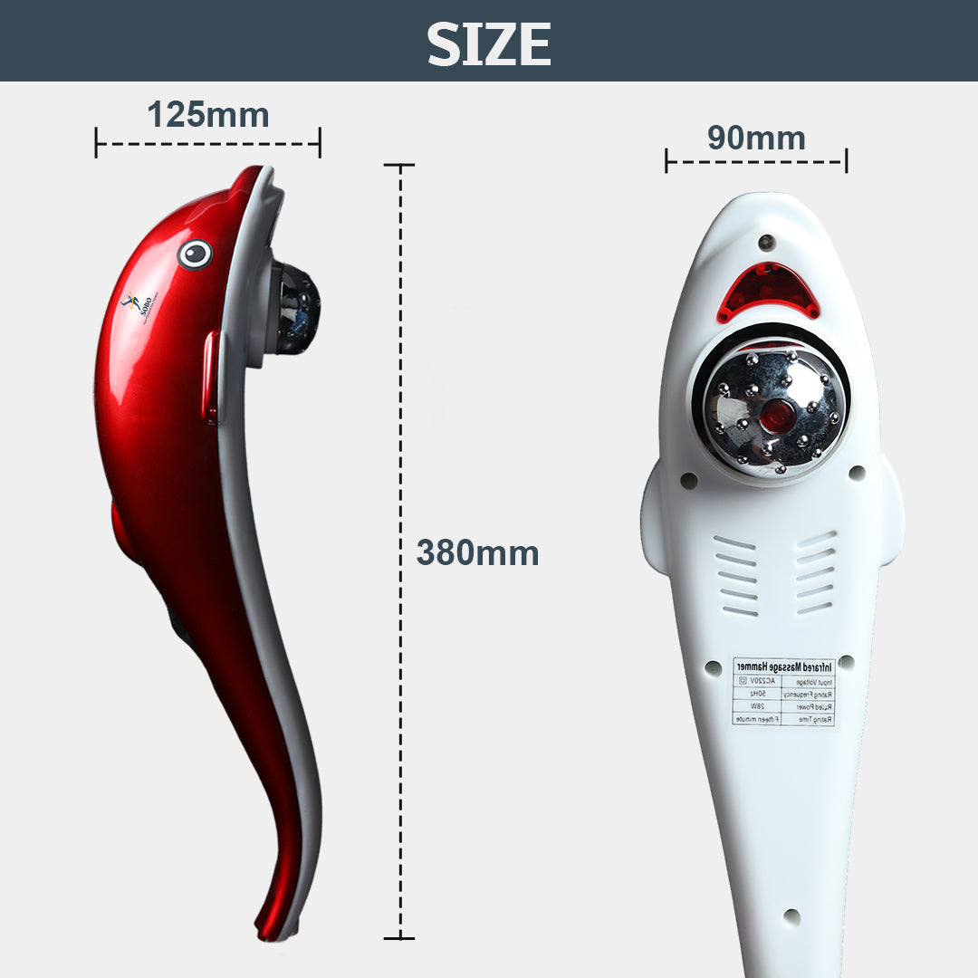 MP-3136F Dolphin Hand Held Full Body Massager
