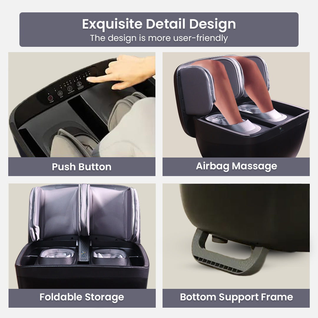 K-68 Foldable Complete Leg Massager