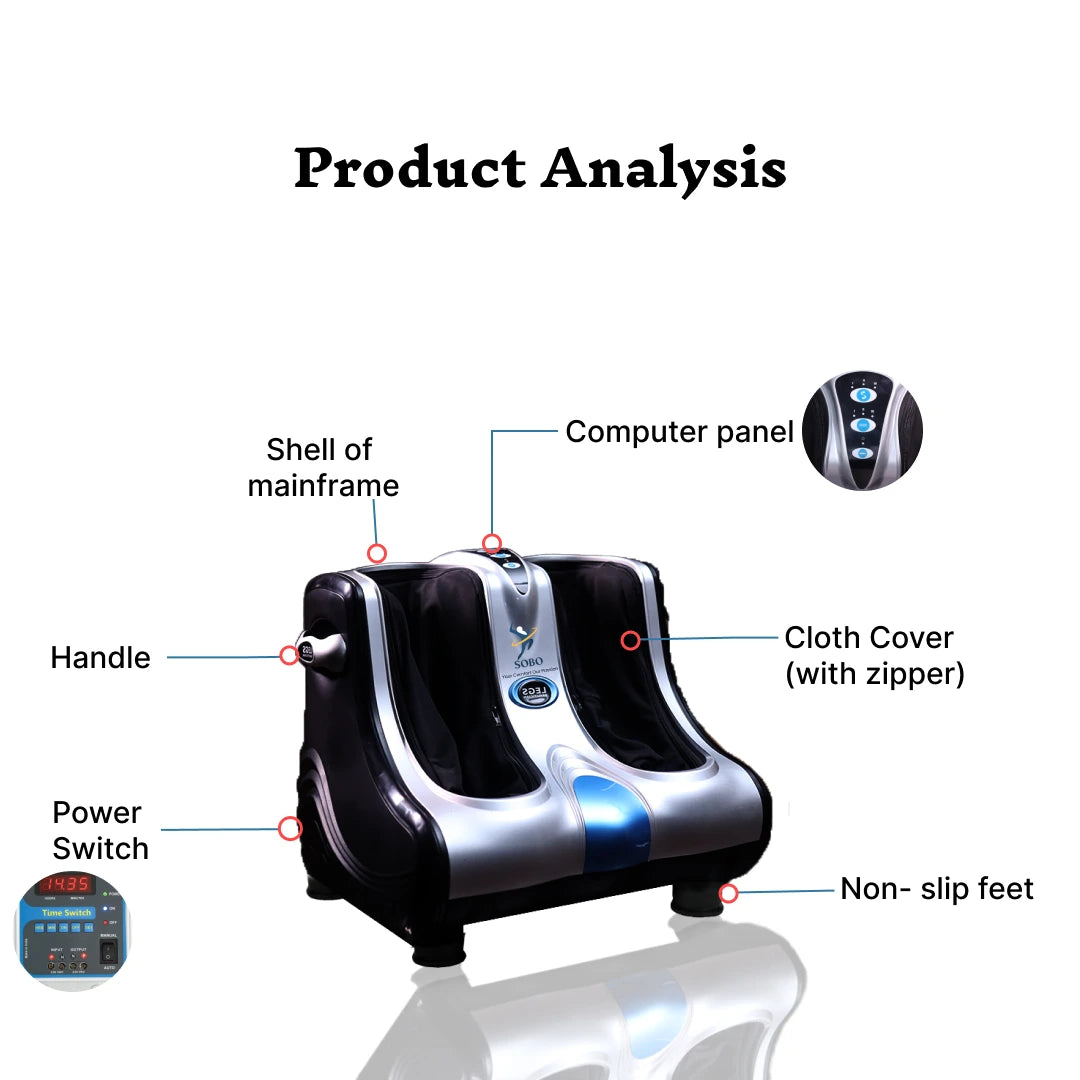 RF-8700  Leg, Foot And Calf Massager