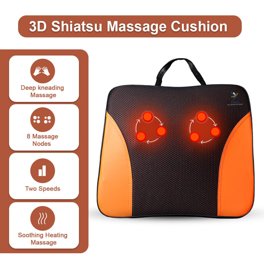 Shiatsu Easy To Carry Back Massager