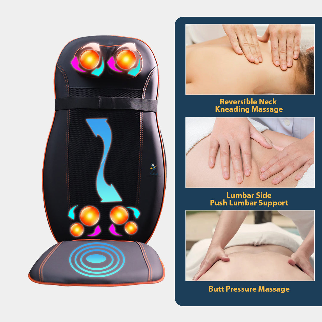 Full Back And Neck Cushion  Massager