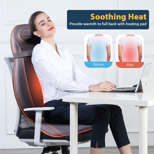 Full Back And Neck Cushion  Massager