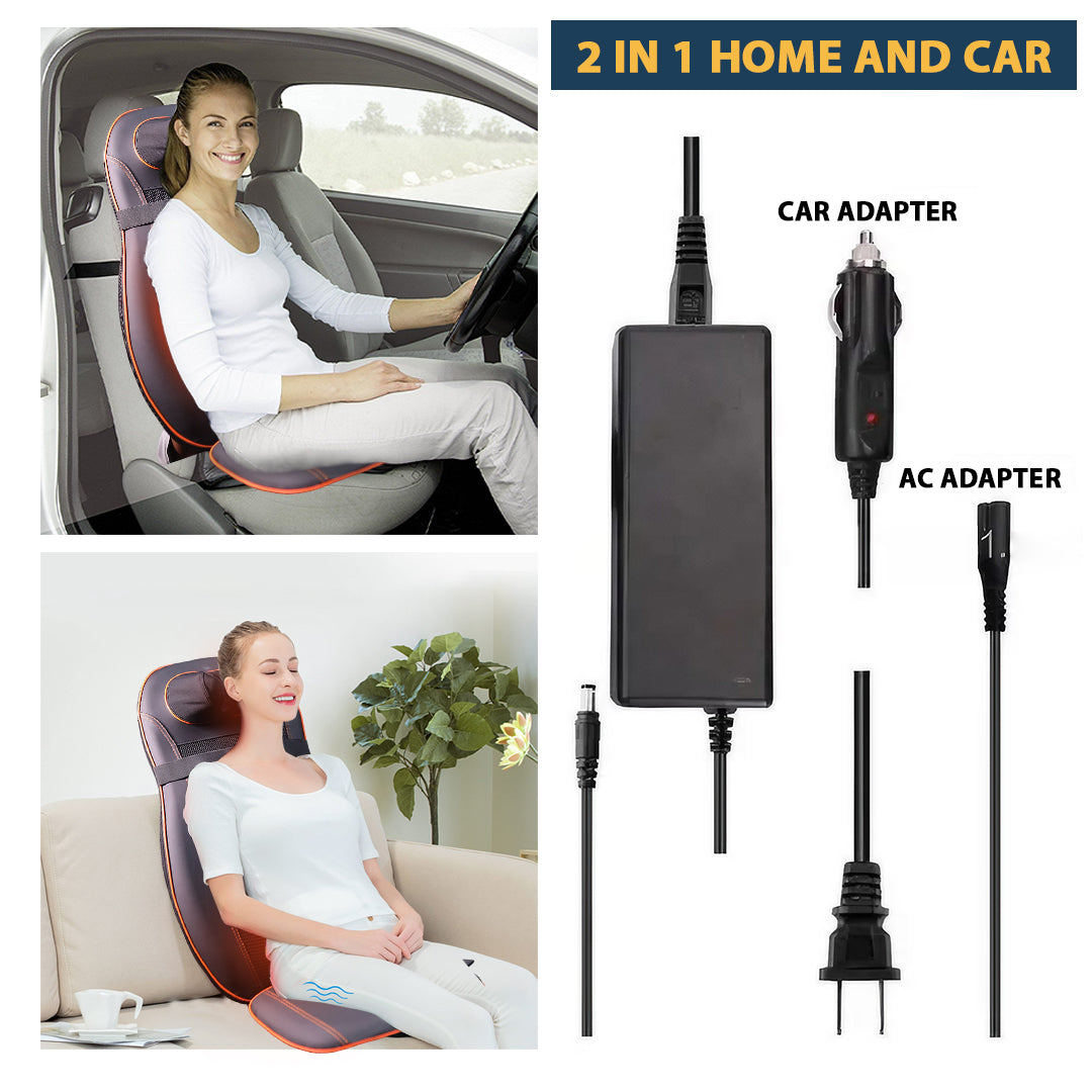 Full Back And Neck Cushion  Massager