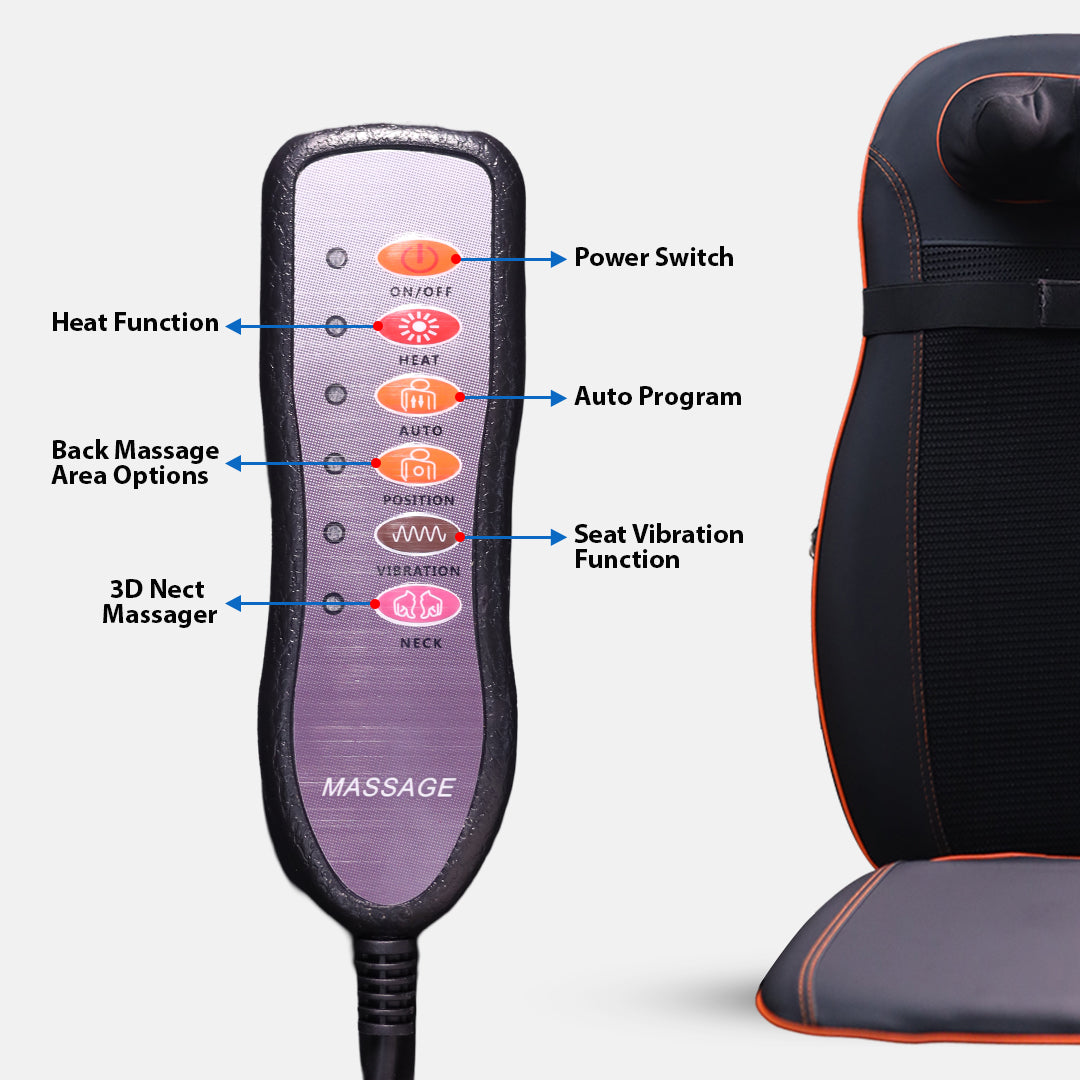 Full Back And Neck Cushion  Massager