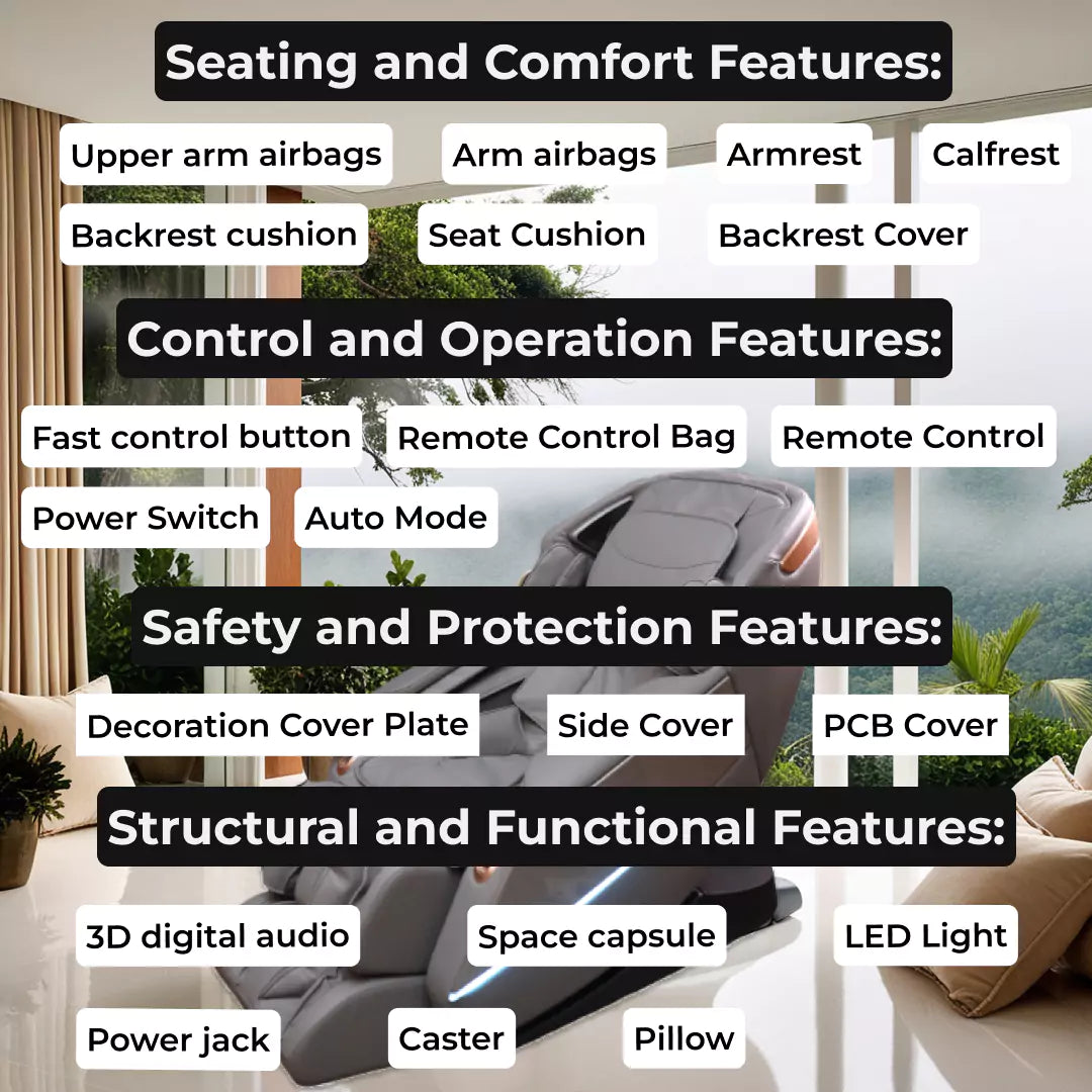 Z18 Full Body Massage Chair Zero Gravity