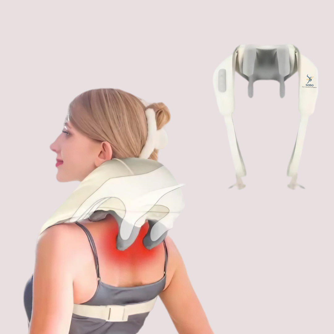 Deep Kneading Multi Functional Massager - White