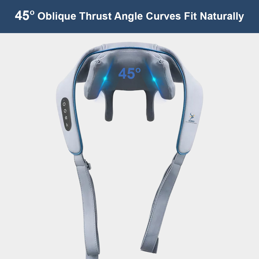 Deep Kneading Multi Functional Massager - Grey