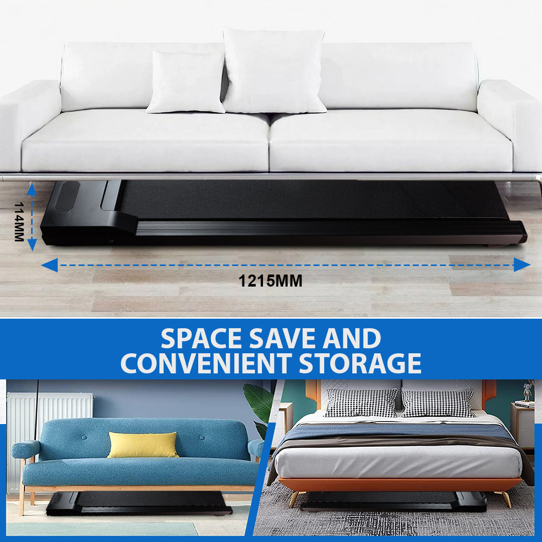 2 In 1 Portable Electric Treadmill