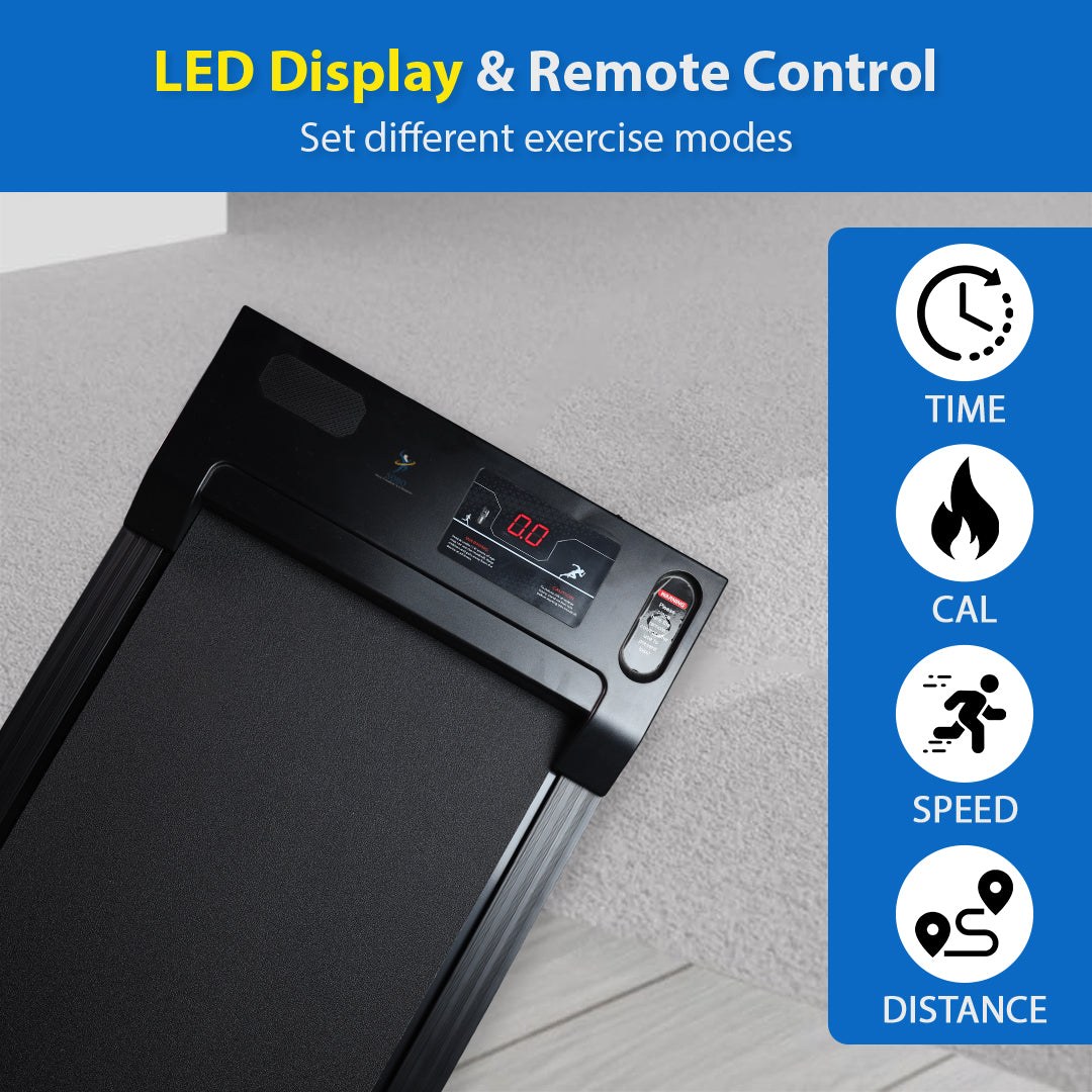 2 In 1 Portable Electric Treadmill