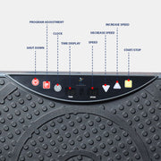 Vibration Plate For Calorie Burning - Grey