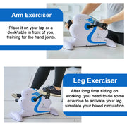 10 CE Arms And Foot Exercise Mini Electric Training Cycle