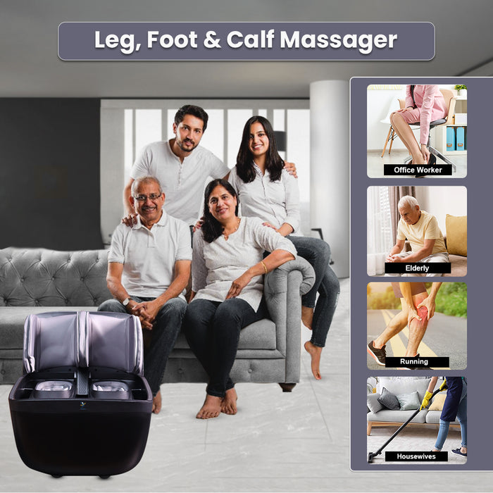 K-68 Foldable Complete Leg Massager