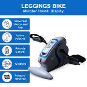 10 CE Arms And Foot Exercise Mini Electric Training Cycle