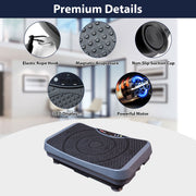 Vibration Plate For Calorie Burning - Grey