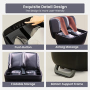 K-68 Foldable Complete Leg Massager