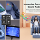 SOBO 7D AI Robotic Massage Chair | Auto Shoulder Detection | Dual Zero Gravity Recline & Full Body Stretch | SL Track with LED Ambient Lighting | 20 Auto Modes, Bluetooth & USB Charging | Full Body Massage Chair