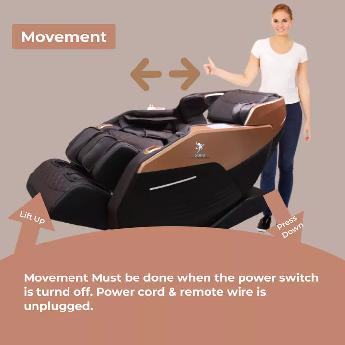 SOBO J39 Massage Chair | Auto Shoulder Detection | Dual Zero Gravity Recline | 28-Airbag Compression & SL Track | Full Body Massage Chair