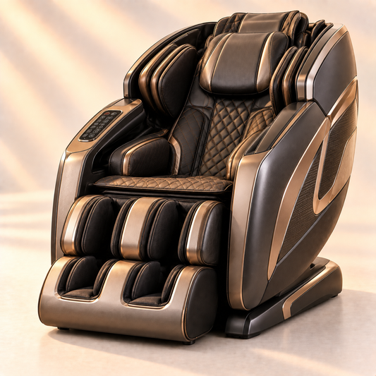 SOBO SB82 Massage Chair | Intelligent 3D Massage Hands & Shoulder Detection | Zero Gravity Recline | Graphene Heating & SL Curved Rail | Bluetooth Speakers with TFT Remote | Full Body Massage Chair