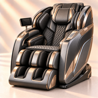 SOBO 7D AI Airmatic-Robotic Massage Chair | Smart Shoulder Detection | Dual Zero Gravity Recline | SL Track & Foot Roller Massage | 20 Auto Modes with Bluetooth Speakers | Full Body Massage Chair