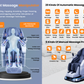 SOBO 7D AI Robotic Massage Chair | Auto Shoulder Detection | Dual Zero Gravity Recline & Full Body Stretch | SL Track with LED Ambient Lighting | 20 Auto Modes, Bluetooth & USB Charging | Full Body Massage Chair