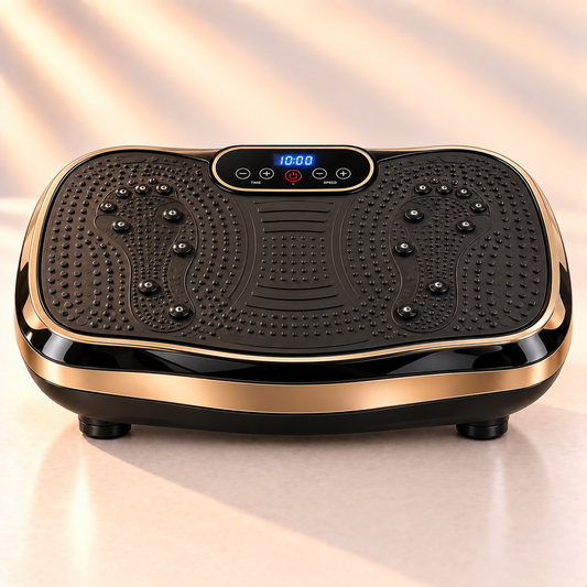 Vibration Plate For Calorie Burning With Footprint Design