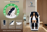 SOBO Luxury AI  Massage Chair | Auto Shoulder Detection | Dual Zero Gravity Recline | Airbag Compression & SL Track | Full Body Massage Chair