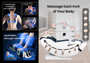 SOBO Luxury AI  Massage Chair | Auto Shoulder Detection | Dual Zero Gravity Recline | Airbag Compression & SL Track | Full Body Massage Chair