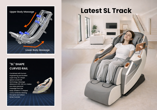SOBO Premium Robotic Massage Chair | Auto Shoulder Position Detection | Zero Gravity Recline | Airbag Compression Therapy | Heating & Bluetooth Music | Full Body Massage Chair