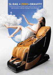 SOBO 7D AI Airmatic-Robotic Massage Chair | Smart Shoulder Detection | Dual Zero Gravity Recline | SL Track & Foot Roller Massage | 20 Auto Modes with Bluetooth Speakers | Full Body Massage Chair