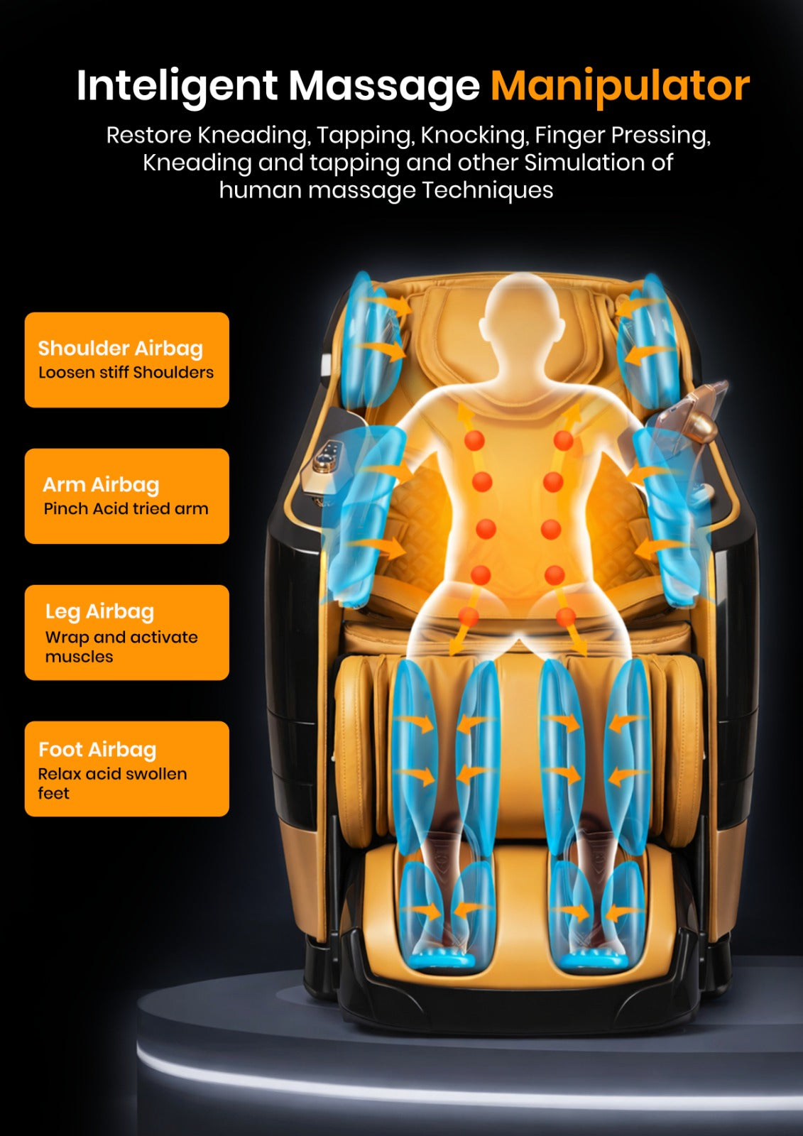 SOBO 7D AI Airmatic Massage Chair