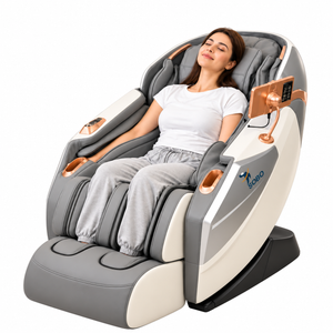 SOBO Premium Robotic Massage Chair | Auto Shoulder Position Detection | Zero Gravity Recline | Airbag Compression Therapy | Heating & Bluetooth Music | Full Body Massage Chair