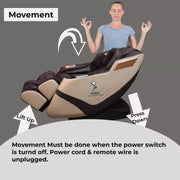 SOBO SB82 Massage Chair | Intelligent 3D Massage Hands & Shoulder Detection | Zero Gravity Recline | Graphene Heating & SL Curved Rail | Bluetooth Speakers with TFT Remote | Full Body Massage Chair