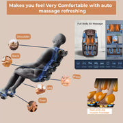 SOBO Z160 Massage Chair | Auto Shoulder Detection | Dual Zero Gravity Recline | 28-Airbag Compression & SL Track | Full Body Massage Chair
