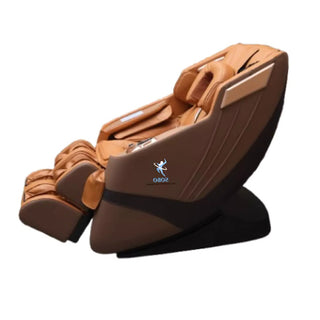 SOBO SB82 Golden Massage Chair | Intelligent 3D Massage Hands & Shoulder Detection | Zero Gravity Recline | Graphene Heating & SL Curved Rail | Bluetooth Speakers with TFT Remote | Full Body Massage Chair