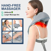 Deep Kneading Multi Functional Massager - Grey